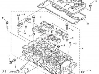 Yamaha YZF-R6 R6 2015 2CXE EUROPE 1P2CX-300E1 parts lists and schematics