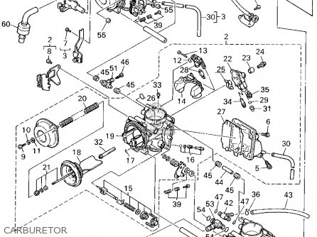 Yamaha YZF750R 1994 (R) USA parts lists and schematics