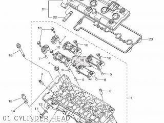 Yamaha YZF-R1 R1 2009 14B1 EUROPE 1H14B-300E1 parts lists