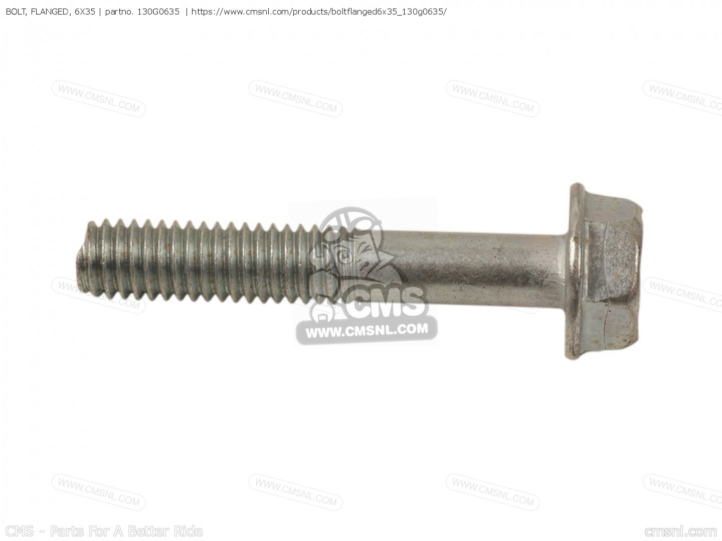 ボルト フランジ付き 6X35をKawasakiに - CMSNLで注文