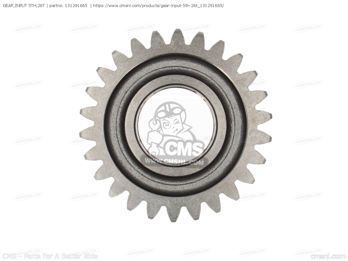 ギア5 ギア INPUT 5TH 26TをKawasakiに - CMSNLで注文