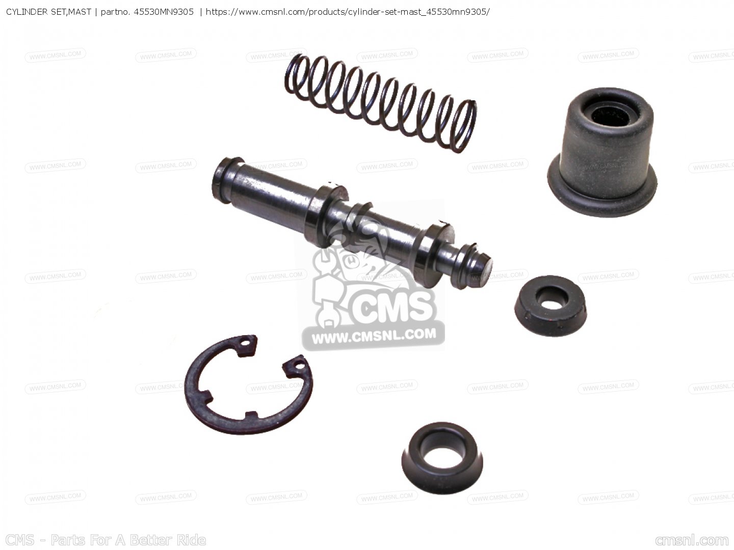 45530MN9305：シリンダー SET MAST Honda - CMSNLで45530-MN9-305を