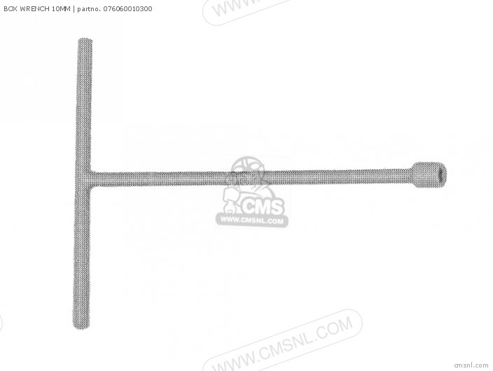 (076060010301) BOX WRENCH 10MM (076060010301) BOX WRENCH 10MM