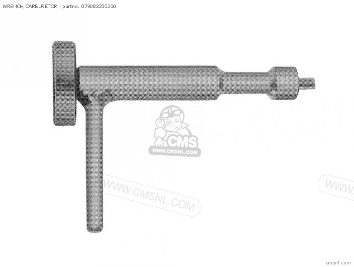 (079084600200) WRENCH,CARBURETOR (079084600200) WRENCH,CARBURETOR