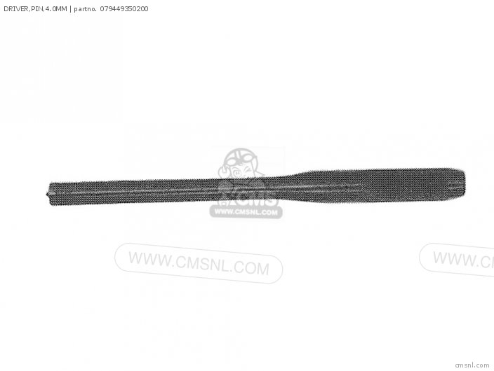 (07944SA00000) DRIVER,PIN,4.0MM (07944SA00000) DRIVER,PIN,4.0MM