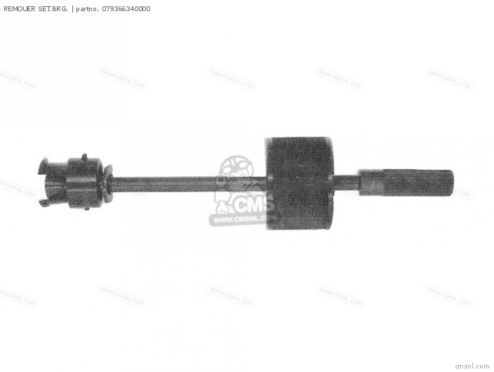 (07JAC-PH80000) REMOUER SET,BRG. (07JAC-PH80000) REMOUER SET,BRG.
