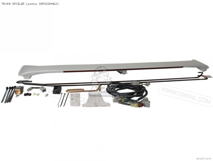 (08F02-SM4-622) TRUNK SPOILER (08F02-SM4-622) TRUNK SPOILER