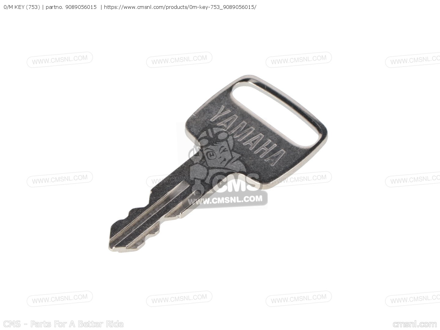 9089056015 0/m Key (753) Yamaha buy the 9089056015 at CMSNL
