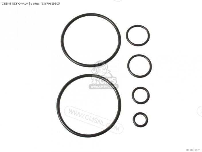 Honda 0.RING SET C/VALV 53679689305