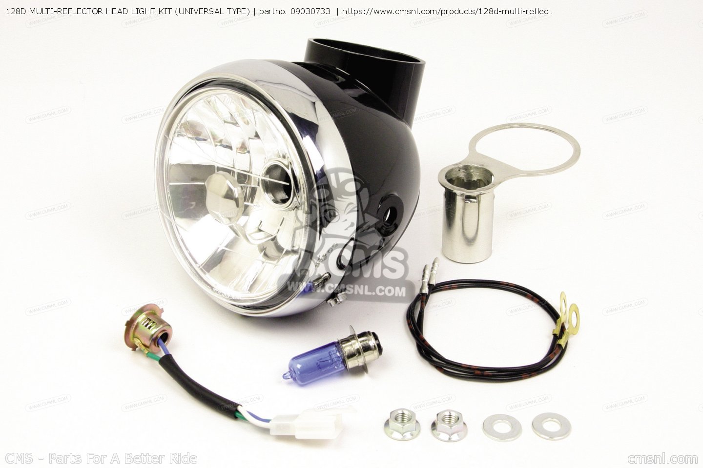 09030733 128d Multireflector Head Light Kit (universal Type) Takegawa buy the 09030733 at
