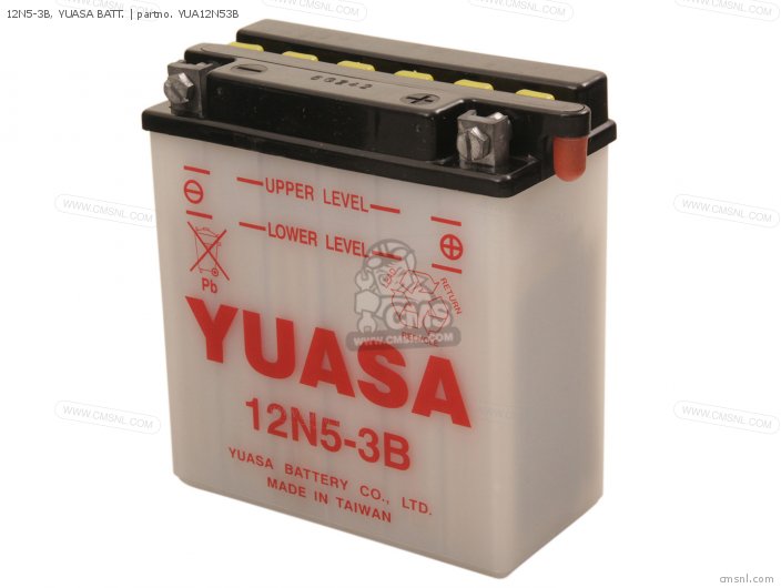 Honda 12N5-3B, YUASA BATT. YUA12N53B