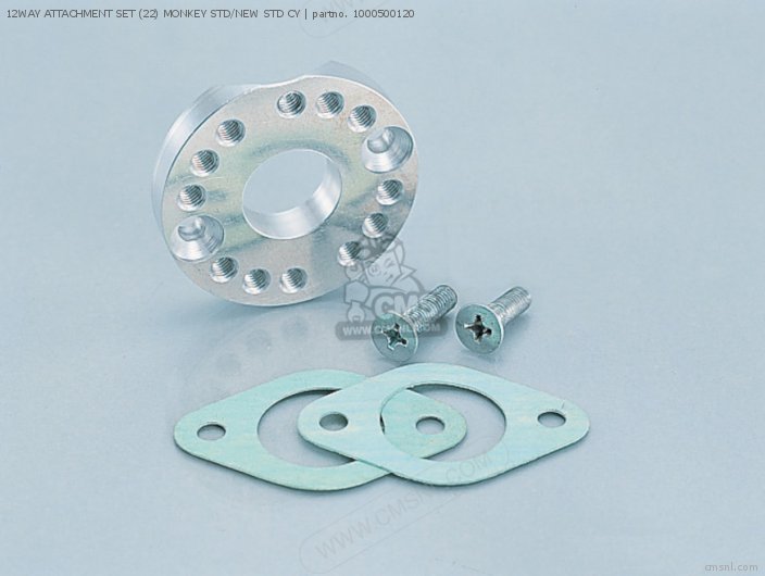 Kitaco 12WAY ATTACHMENT SET (22) MONKEY STD/NEW STD CY 1000500120 Kitaco 12WAY ATTACHMENT SET (22) MONKEY STD/NEW STD CY 1000500120