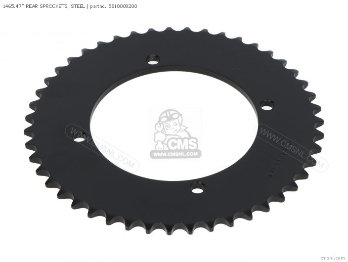 Tsubaki 1465.47* REAR SPROCKETS, STEEL 5810009200