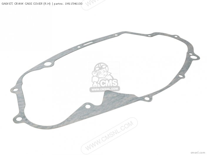 (1M11546101) GASKET, CRANK CASE COVER (R.H) (1M11546101) GASKET, CRANK CASE COVER (R.H)