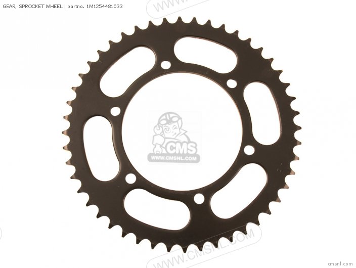 (1M1254471033) GEAR, SPROCKET WHEEL (1M1254471033) GEAR, SPROCKET WHEEL