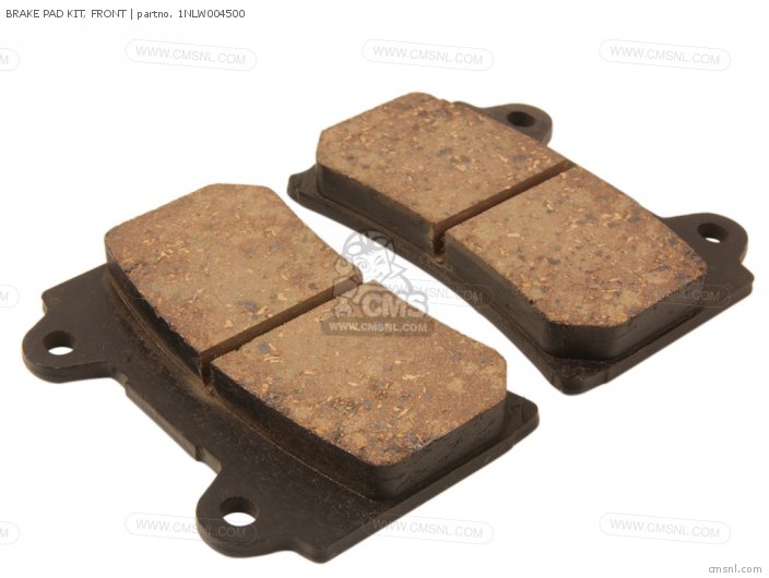 (1NLW004501) BRAKE PAD KIT, FRONT (1NLW004501) BRAKE PAD KIT, FRONT