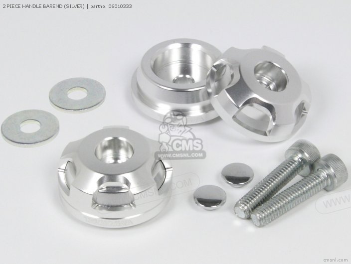 Takegawa 2 PIECE HANDLE BAREND (SILVER) 06010333 Takegawa 2 PIECE HANDLE BAREND (SILVER) 06010333