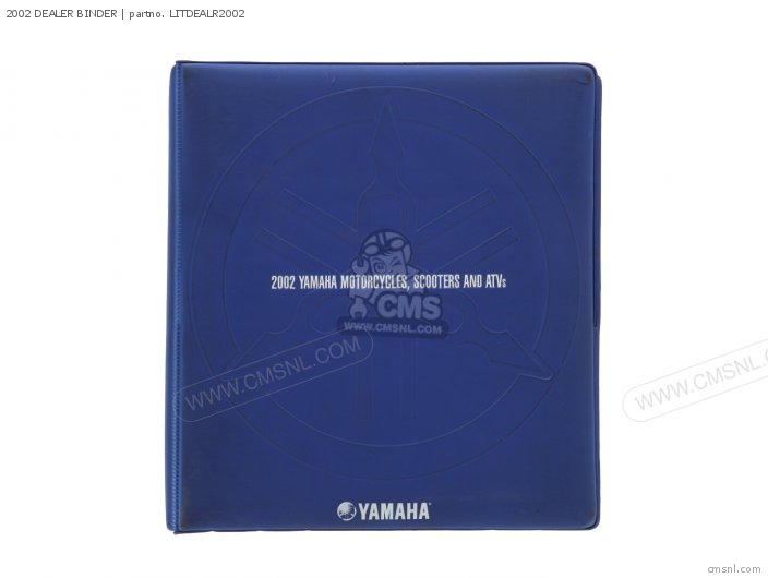 Yamaha 2002 DEALER BINDER LITDEALR2002