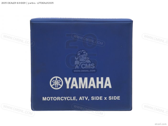 Yamaha 2005 DEALER BINDER LITDEALR2005