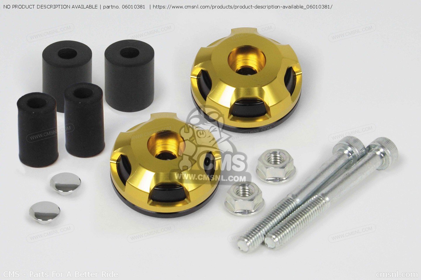 2pcs-handle-bar-end-black-gold
