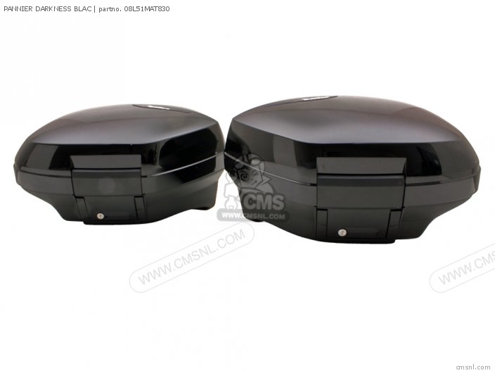 Honda 33L PANNIER SET DARK 08L51MAT830