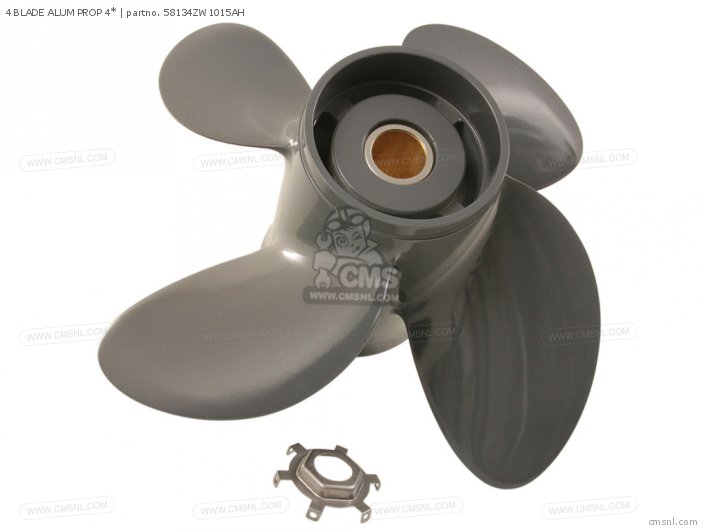 Honda 4 BLADE ALUM PROP 4* 58134ZW1015AH