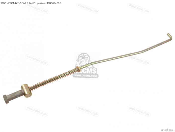 (43300-24X50) ROD ASSEMBLY,REAR BRAKE (43300-24X50) ROD ASSEMBLY,REAR BRAKE