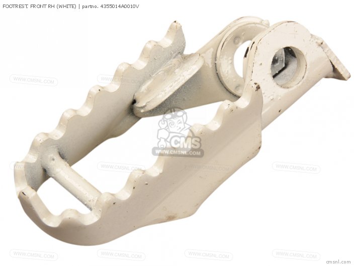 (43550-14D10) FOOTREST, FRONT RH (WHITE) (43550-14D10) FOOTREST, FRONT RH (WHITE)