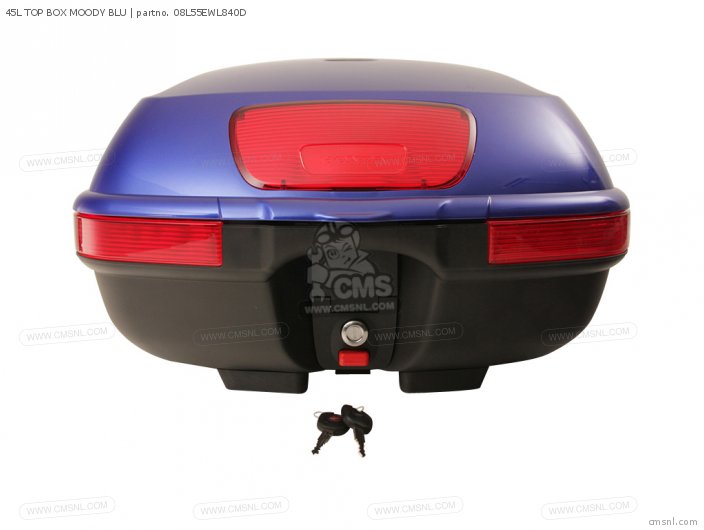 Honda 45L TOP BOX MOODY BLU 08L55EWL840D