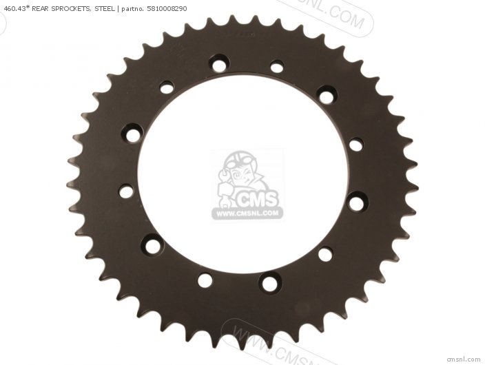 Tsubaki 460.43* REAR SPROCKETS, STEEL 5810008290