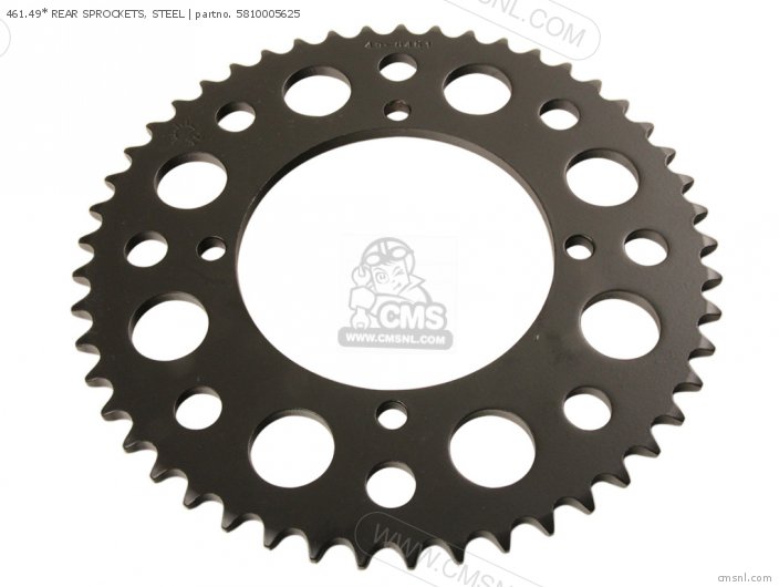 Tsubaki 461.49* REAR SPROCKETS, STEEL 5810005625