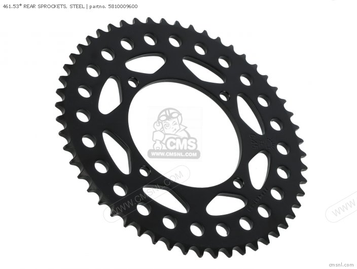 Tsubaki 461.53* REAR SPROCKETS, STEEL 5810009600