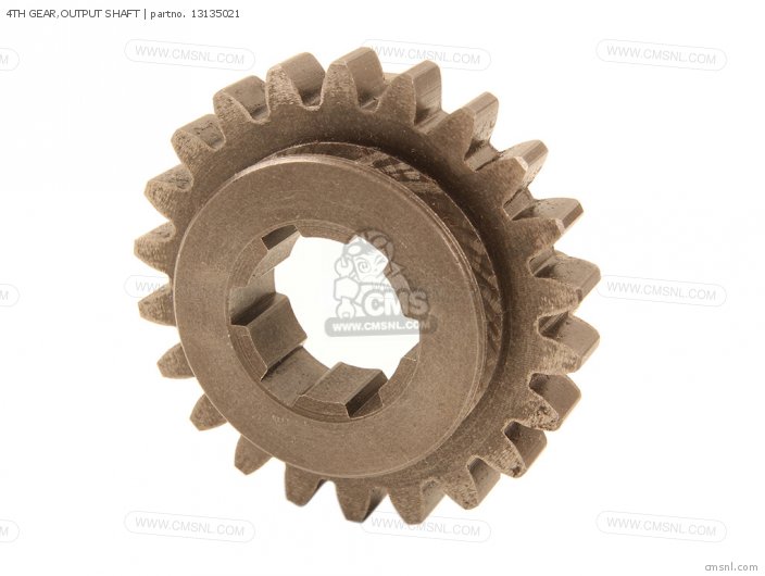 Kawasaki 4TH GEAR,OUTPUT SHAFT 13135021