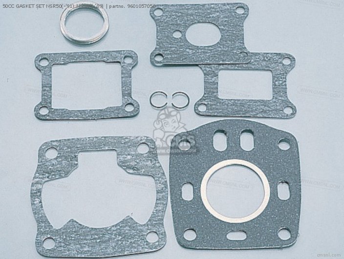 Kitaco 50CC GASKET SET NSR50(-91).NS50F(-89) 9601057050