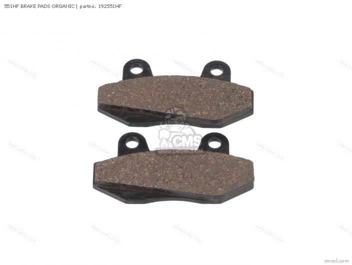  551hf Brake Pads Organic photo