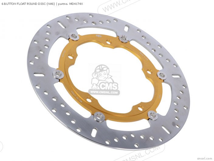 6 Button Float Round Disc (nas) photo