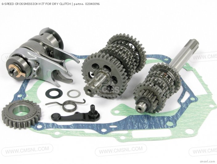 Takegawa 6-SPEED CROSSMISSION KIT FOR DRY CLUTCH 02040096