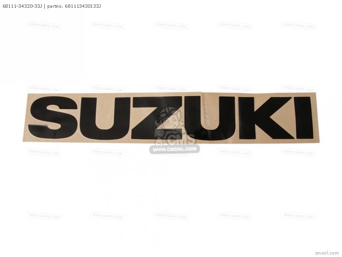 Suzuki 68111-34320-33J 681113430133J