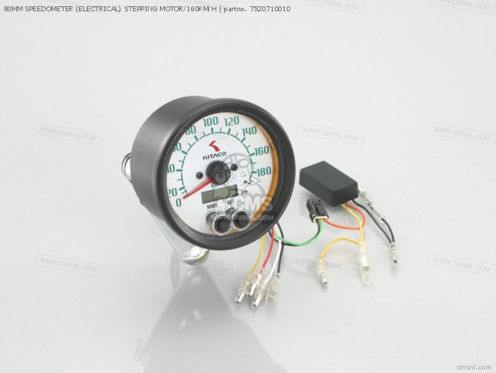 7520710010 80mm Speedometer (electrical) Stepping Motor/160km/h Kitaco