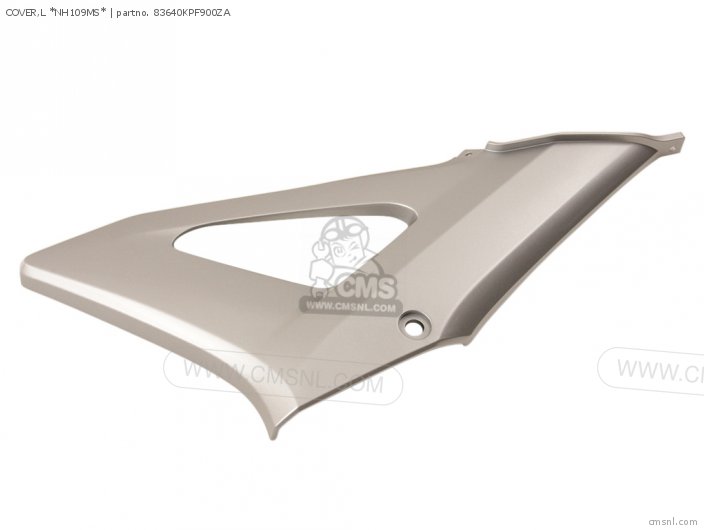 (83640-KPF-900ZA) COVER,L *NH109MS* (83640-KPF-900ZA) COVER,L *NH109MS*