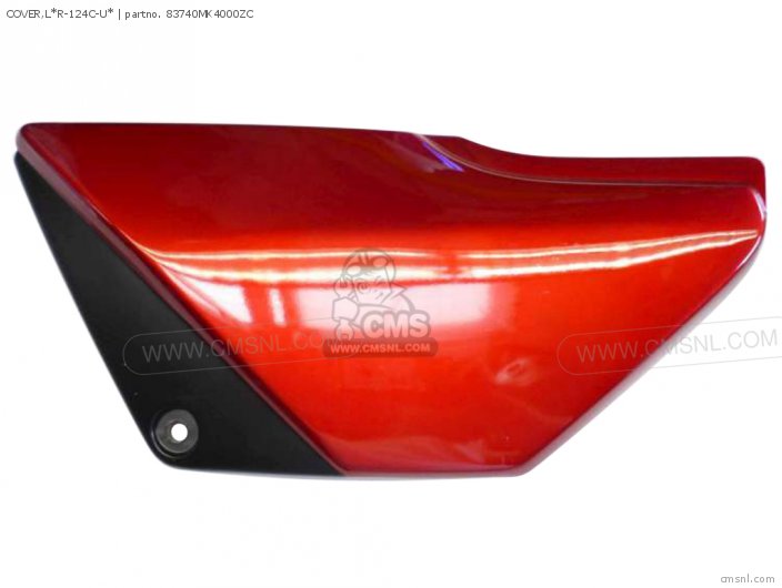 (83740MK4010ZC) COVER,L*R-124C-U* (83740MK4010ZC) COVER,L*R-124C-U*