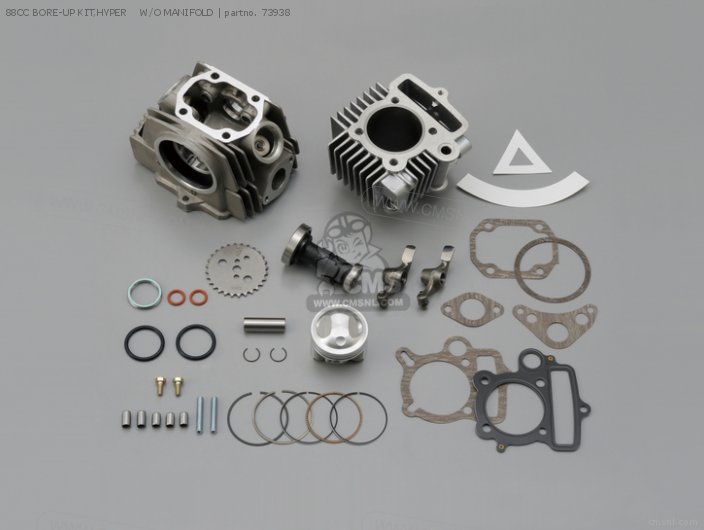 Daytona 88CC BORE-UP KIT,HYPER    W/O MANIFOLD 73938