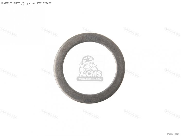 (90201252K4) PLATE, THRUST (1) (90201252K4) PLATE, THRUST (1)