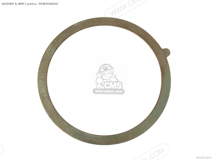 (90454044010) WASHER B,4MM (90454044010) WASHER B,4MM