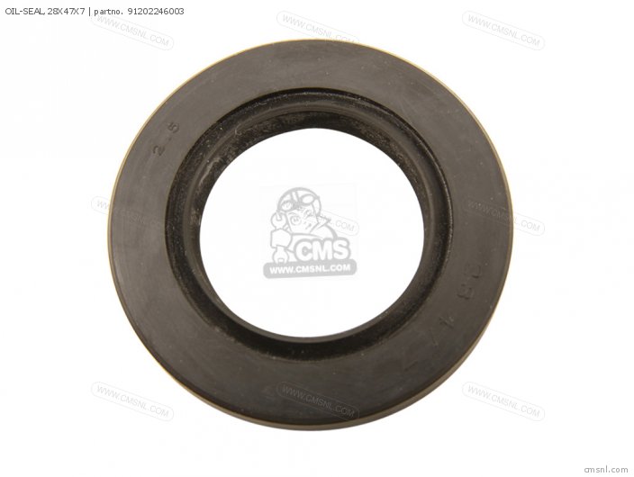 (91202246005) OIL-SEAL,28X47X7 (91202246005) OIL-SEAL,28X47X7