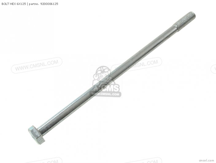 (92000061250A) BOLT HEX 6X125 (92000061250A) BOLT HEX 6X125