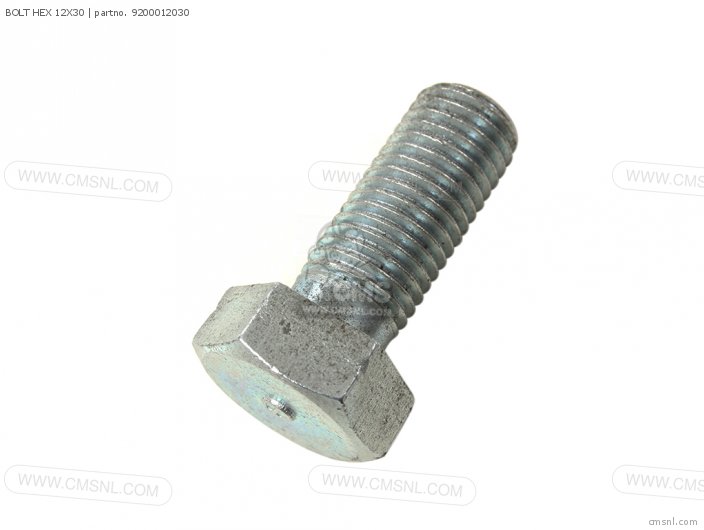 (92101-120300A) BOLT HEX 12X30 (92101-120300A) BOLT HEX 12X30