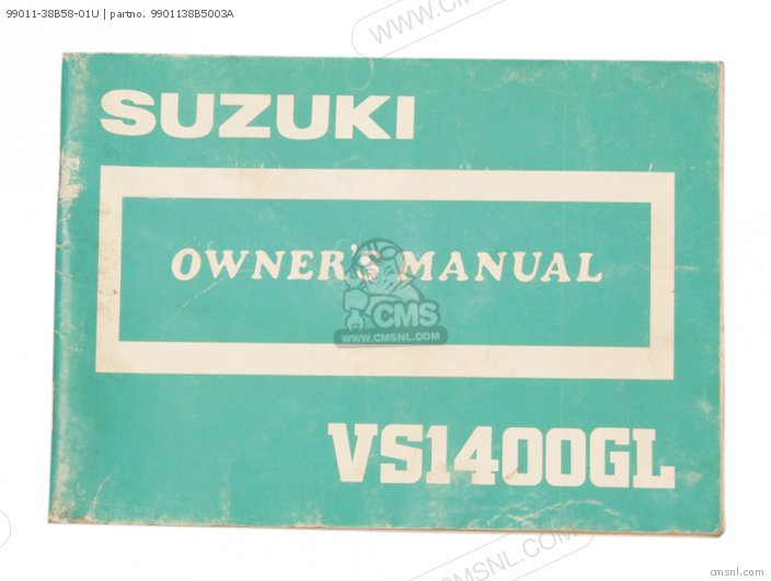 Suzuki 99011-38B58-01U 9901138B5003A