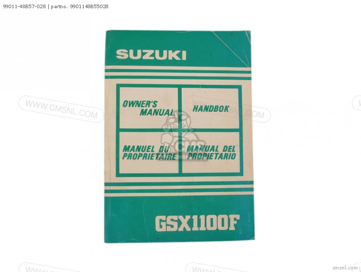Suzuki 99011-48B57-028 9901148B55028