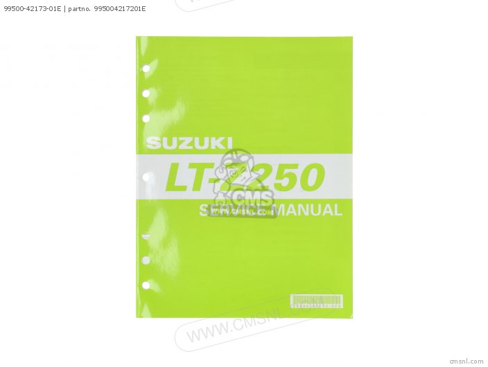 Suzuki 99500-42173-01E 995004217201E